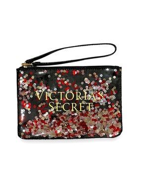 Victorias Secret Confetti Sequin Wristlet